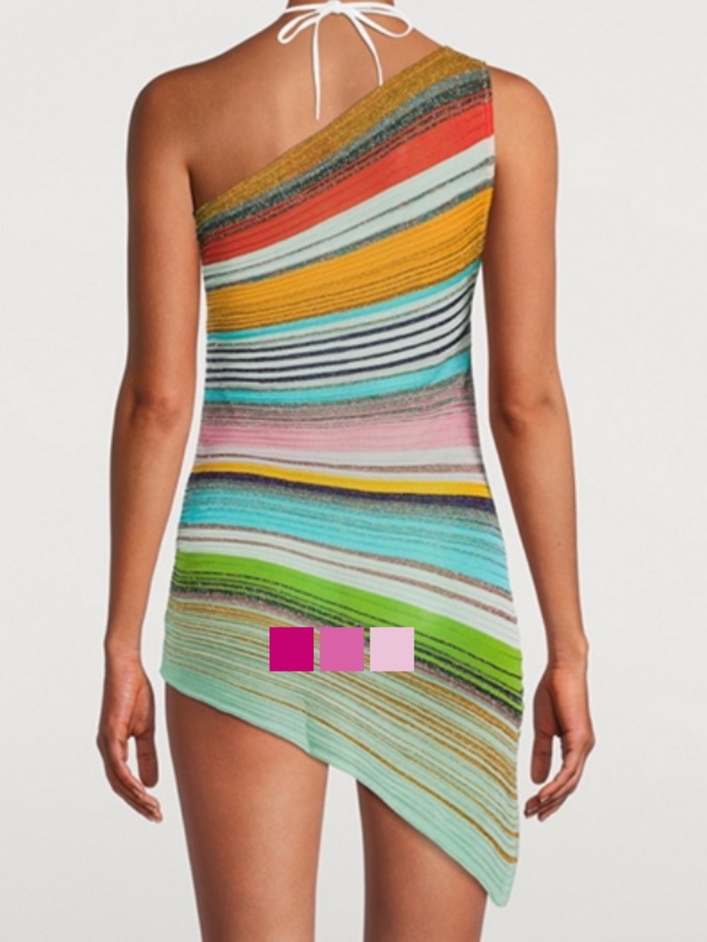 Missoni Asymmetrical Metallic Cover Up - Picture 3 of 12